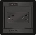 Blue Sea Panel 360 120vac Dual Outlet [1479-BSS]