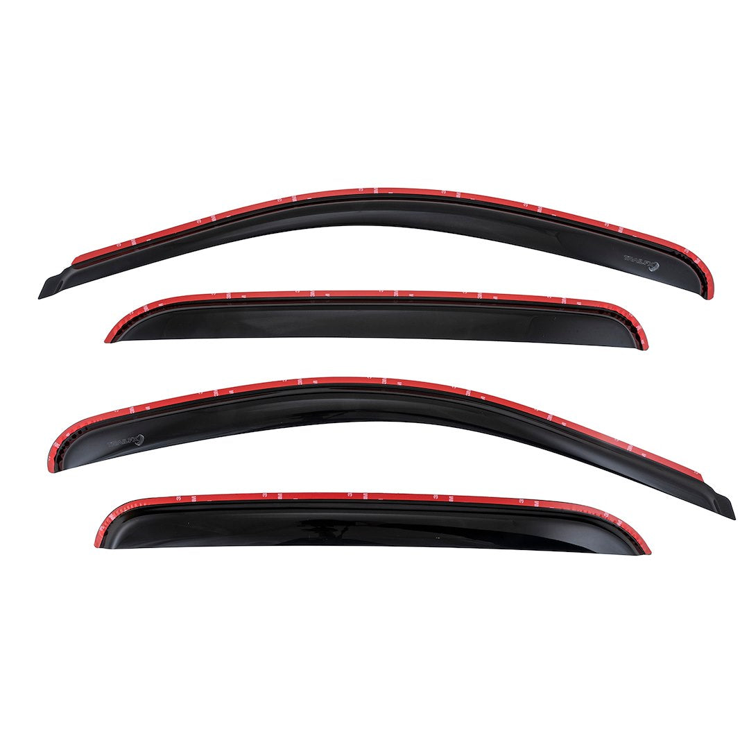 TRAILFX TFX INCHANNEL WNDW VENTS SMOKE 4PC [4515IC]