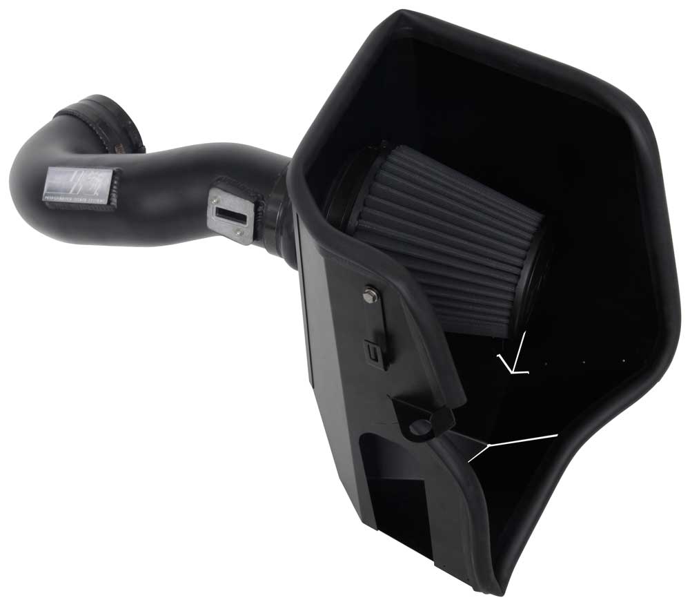 K&N FILTER PERF INTAKE KIT; CHEVROLET SILVERAD [71-3110]