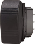 BLUE SEA SWITCH CONTURA DPDT (ON)OFF(ON) BLK [8290-BSS]