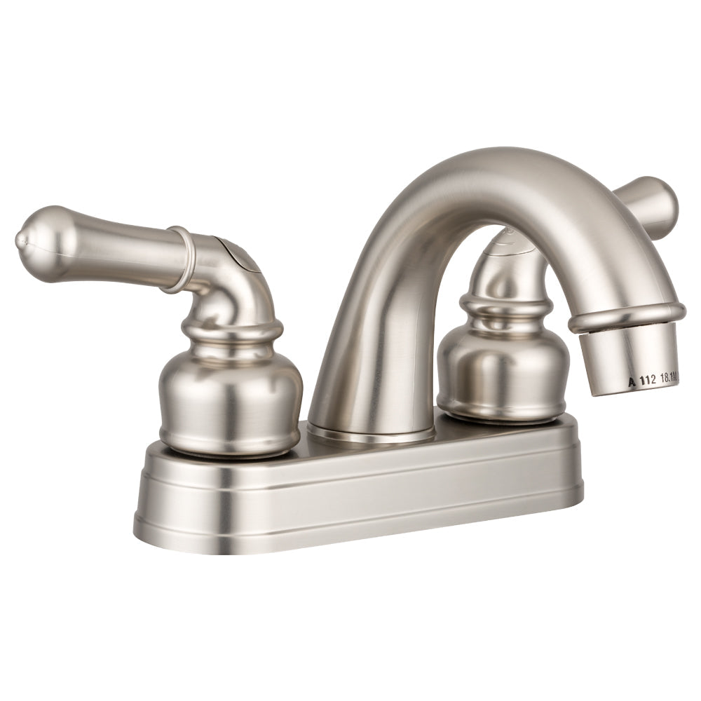 DURA FAUCET RV LAVATORYFAUCET NICKEL [DF-PL620C-SN]