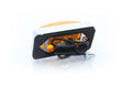 OPTRONICS LED MARK LIGHT MINI CHROME;AMBER [MCL91AB]