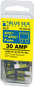 BLUE SEA FUSE ATO/ATC 30A PACK 25 [5245100-BSS]