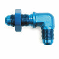 SPEEDFX -8AN 90 DEGREE BULKHEAD FLARE - BLU [560833]