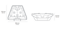 KVH INDUSTRY SL STANDARD ANTENNA MOBILITY MOUNT [19-1260-12]