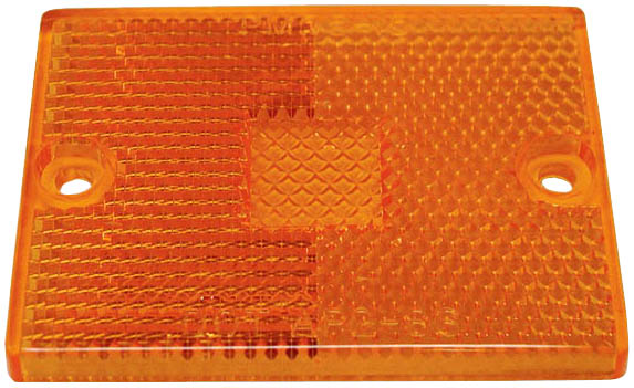 PETERSON MFG REPL SIDE LENS AMBER [55-15A]