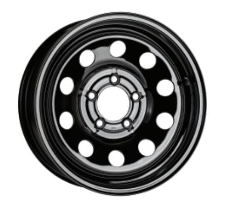 TASKMASTER STEEL - 16X6 8X6.5 BLACK MOD HEAVY [MX660865BMP3BX]