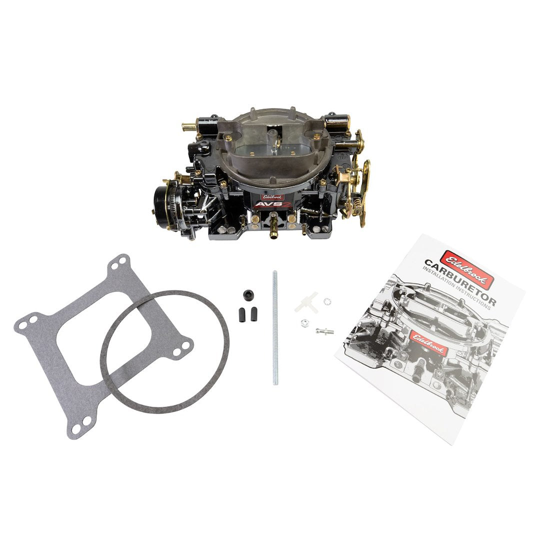 EDELBROCK CARB  BLACK FINISHS [1906-BP]
