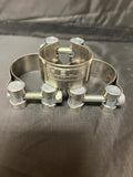 Helix Racing Stainless Steel Muffler Clamp  1.44 [212-2755]