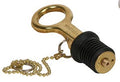 WHITECAP IND 1' ALUMINUM BAILER PLUG - SCREW [S-0206C]