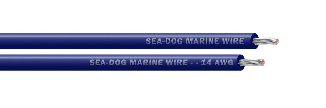 SEA DOG 14 AWG DARK BLUE 100FT PRIMARY WIRE [8014062]