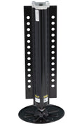LIPPERT COMP 8K AL JACK WITH 9.00 FOOTPAD  BLK [433458]