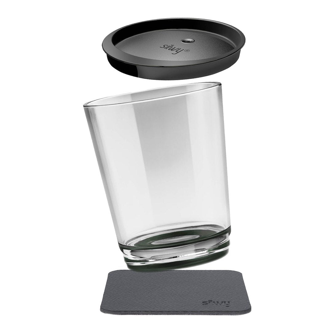 SILWY MAGNET MAGNETIC DRINKING CUP PEARL GREY [S025-1507-1]
