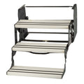 LIPPERT COMP STEP  TRIPLE 9 ALUMINUM TREAD - HYB [432696]