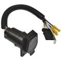 POLLAK 4 WAY FLAT TO 7-BLADE RV ADAPTER WI [4WF-600V]