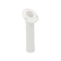 WHITECAP IND PCKG. FLUSH MOUNT ROD HOLDER - WHT [3447WP]