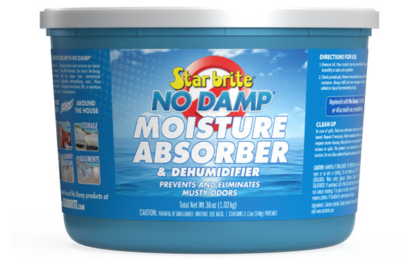 STAR BRITE NO DAMP DEHUMIDIFIER BKT 36OZ [085401]