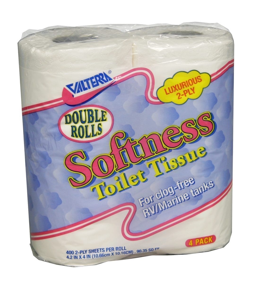 VALTERRA LLC TOILET TISSUE DBL 2PLY4PK [Q23638]
