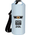 WOW SPORTS H2O PROOF 20L DRYBAG CLEAR [18-5080C]