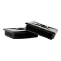 CAMCO 4' BUMPER CAP-BLAK 2/CARD [40303]