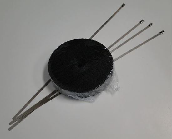 HELIX RACING 1' X 25 FT.  BLACK EXHAUST WRAP KIT [526-2002]