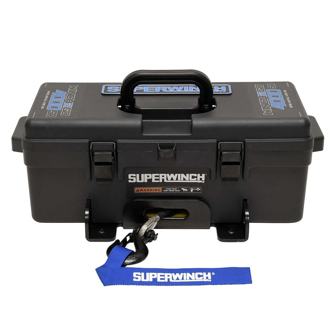 SUPERWINCH 4 000LB 12V W/SYNTHTIC ROPE [1140232]