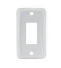 JR Products Single Face Plate W [12841-5]