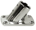 WHITECAP IND C.P. ZAMAC 7/8'-60O RECT. BASE [S-1465C]