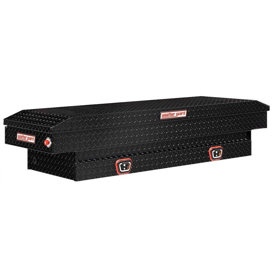 WEATHERGUARD COM SADDLE - ALUM  GLOSS BLK [154-5-03]