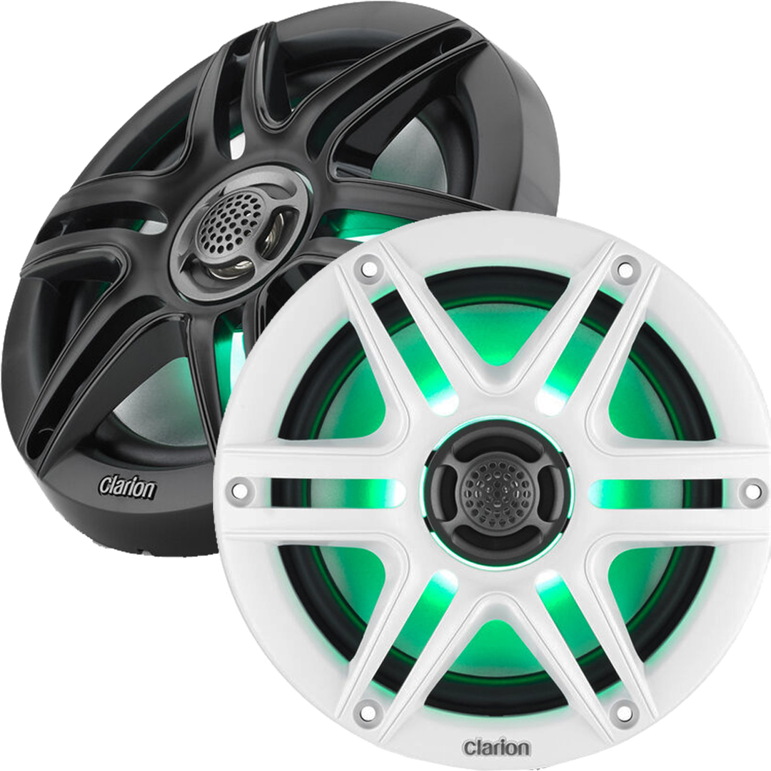 CLARION 6.5-INCH COAXIAL MARINE SPEAKERS WI [010-03046-00]