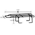 TRAILFX CONTRACTOR LADDER RACK - 1500 LB [FCLR001B]