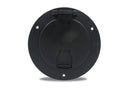 B&B MOLDERS DLX RND ELEC CBL HATCH W/BK [94330]