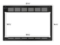 NAT.QUALITY TRIM KIT FOR MODEL RV980B [RV-TRIM9B]