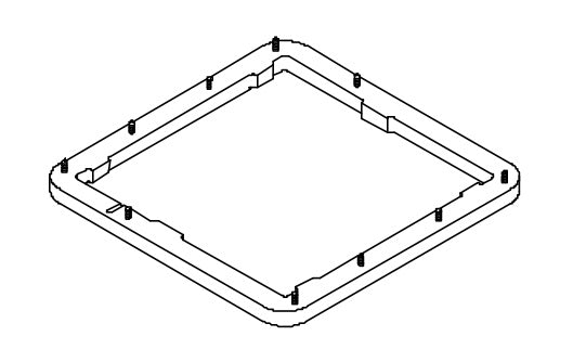 COLEMAN RVP GASKET KIT 14 X 14 [8332-3301]