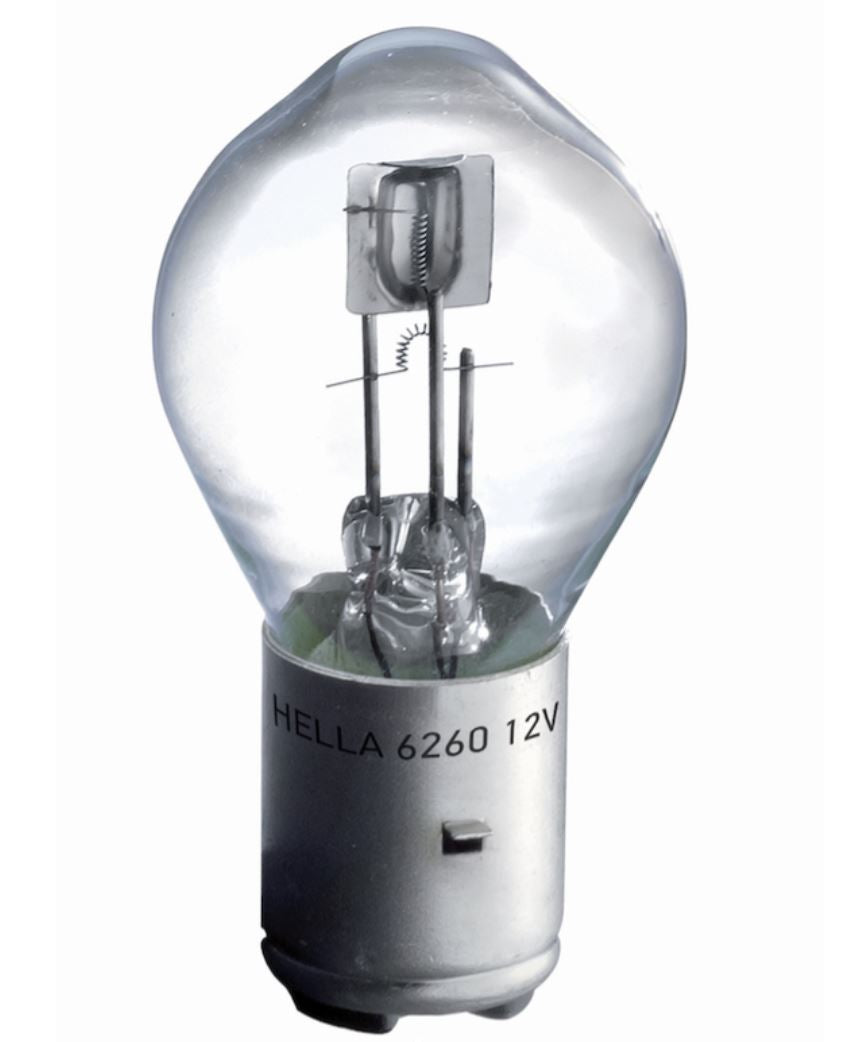 Hella Bulb 6260 12v 60/60w Ba20d B11 S2 [002084161]