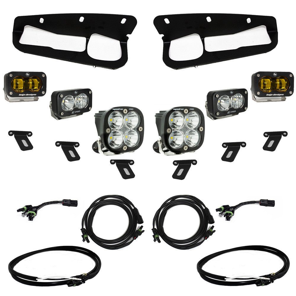 BAJA DESIGN FORD BRONCO S2 PRO FOG POCKET KIT [448175UP]