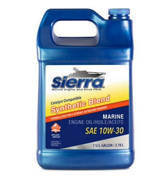 SIERRAMARINE 10W-30 SEMI SYNTHETHIC CAT COMPATIB [18-9421CAT-3]