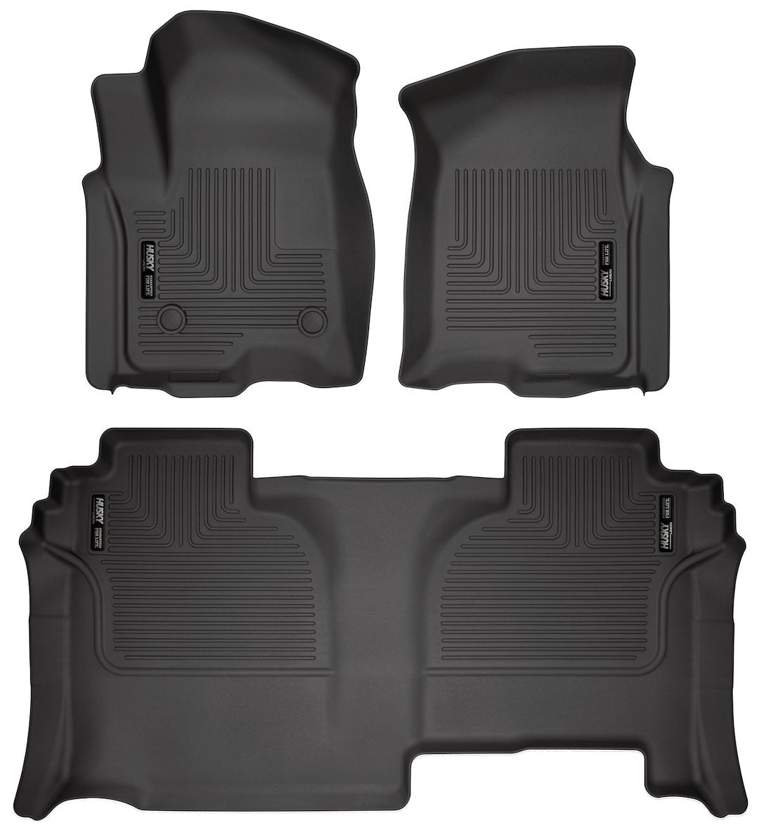 HUSKYLINER WB FRONT/2ND SEAT LINERS 19 SILV/SI [94031]