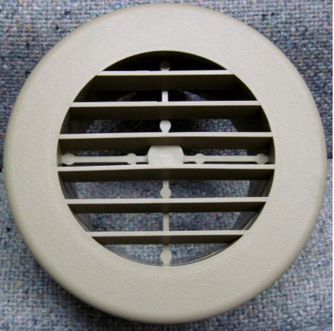 D&W INC. HEAT VENT  4'  BEIGE [3940DB]