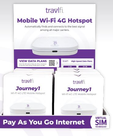 PACE INT'L TRAVLFI JOURNEY1 HOTSPOT W/ VSIM TE [700-010-PACK]