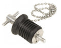 WHITECAP IND 1' A1 SCREW TYPE W/ 8' CHAIN [S-0289C]