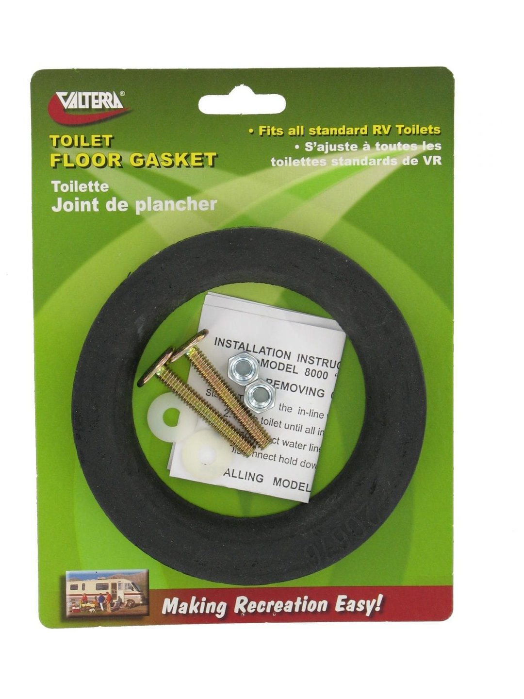 VALTERRA LLC FLOOR GASKET  TOILET 1/CD [Q23653VP]