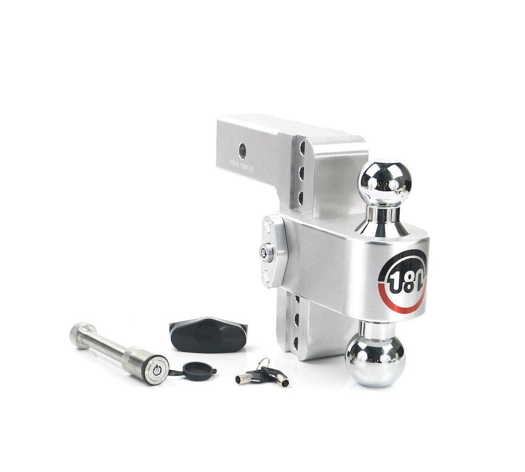 WEIGH SAFE TURNOVER BALL  6' DROP HITCH W/ 2.5 [CTB6-2.5-KA]