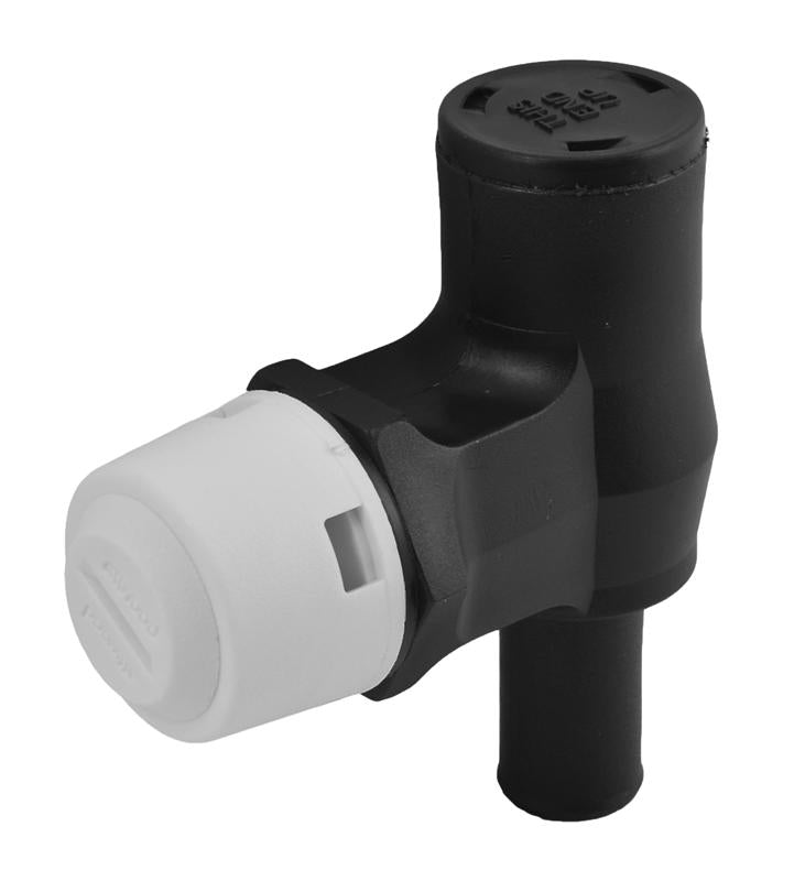 ATTWOOD MARI VENT-FUEL(P-TRAP)WHITE [1671-1]