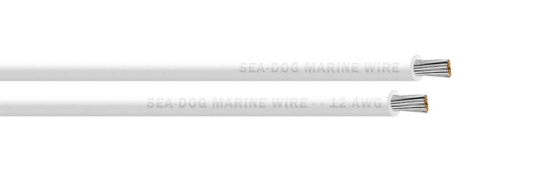 SEA DOG 12 AWG WHITE 100FT PRIMARY WIR E [8012052]