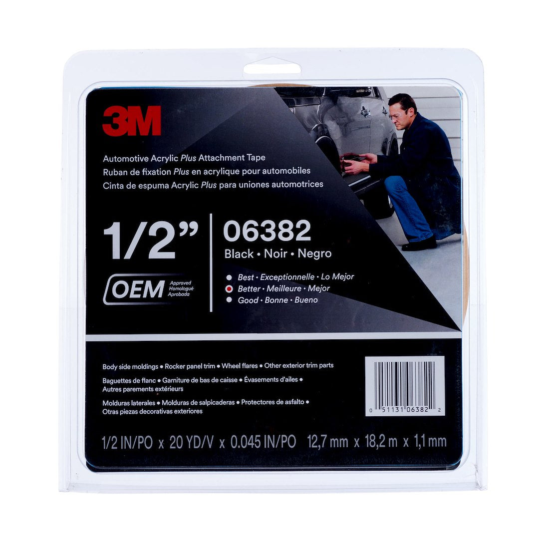 3M ATTACHMENT TAPE 1/2'X20YD [06382]