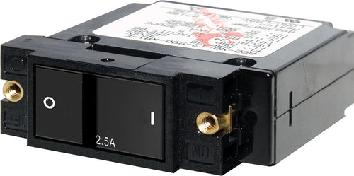 BLUE SEA CIRCUIT BREAKER SC1 FLAT ROCKER 2.5 [7399-BSS]