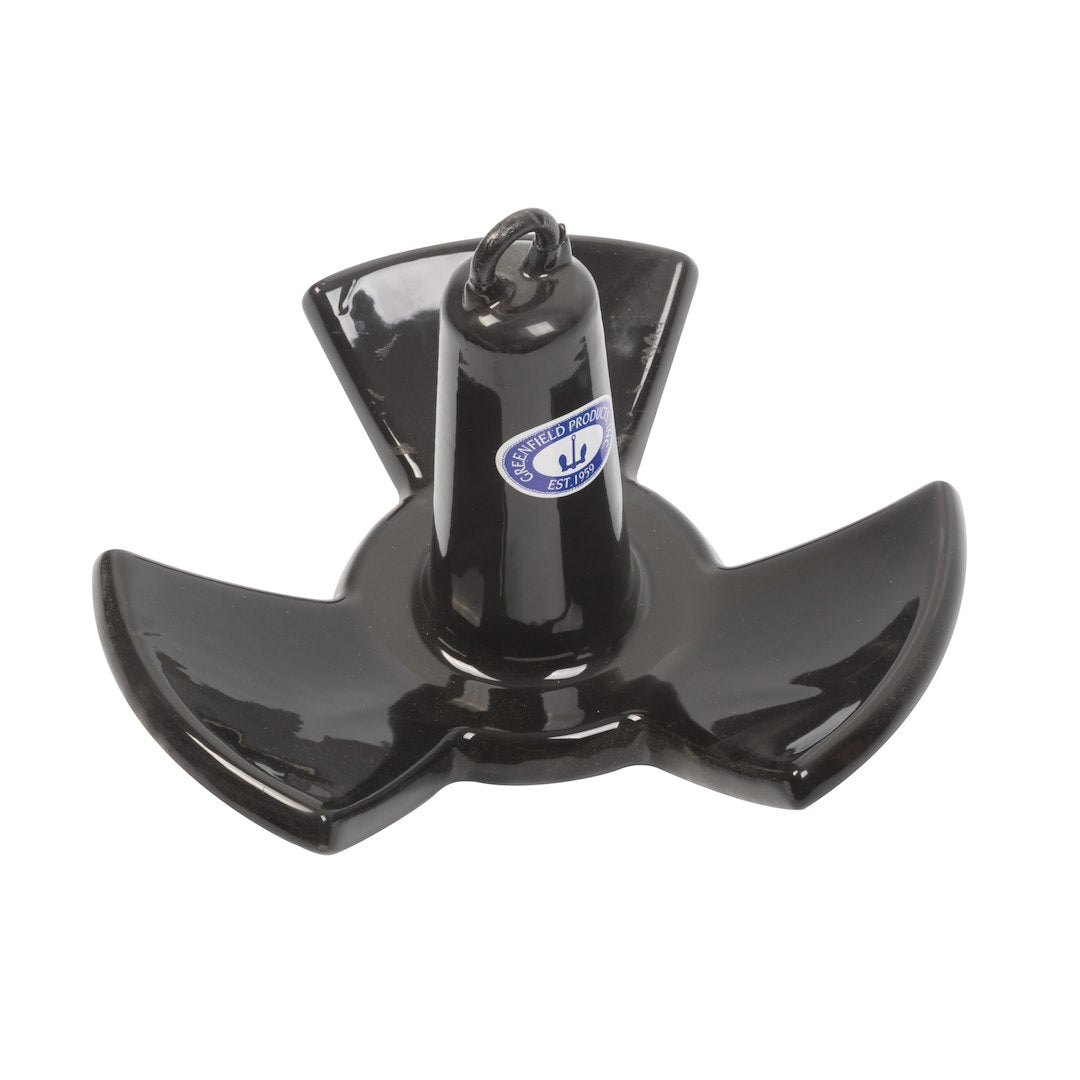 GREENFIELD RIVER ANCHOR 14LB BLACK [514-B]