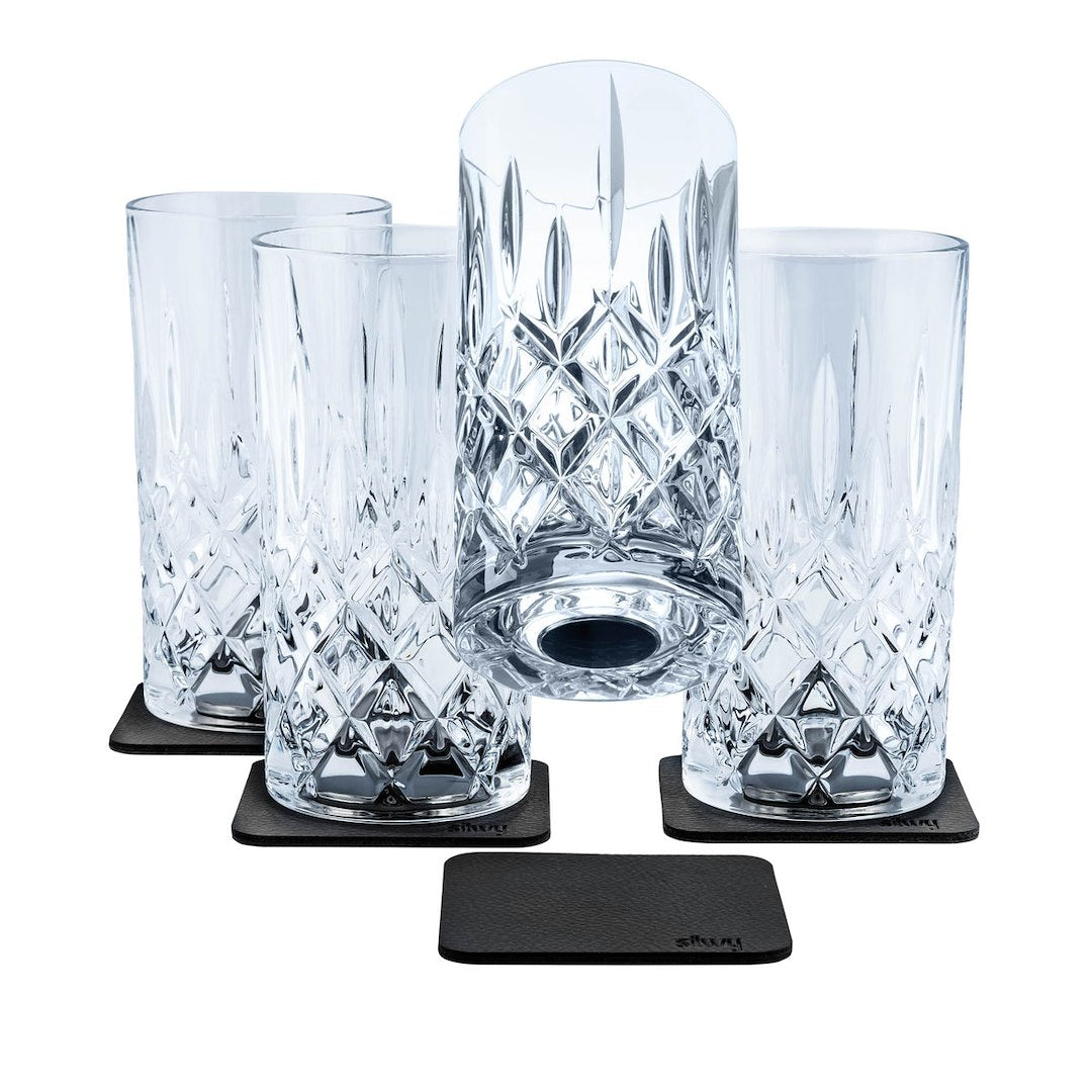 SILWY MAGNET MAGNETIC CRYSTAL GLASS LONGDRINK [NM-LO-300-4]