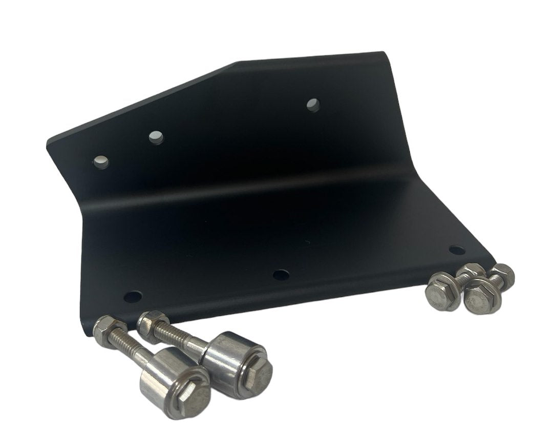 TRANSDUCER L BRACKET WITH 3  OFFSET STARBOARD [LB-AT-8.10.12-R3]
